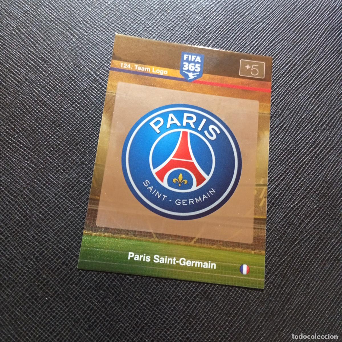 Fu&szlig;ball-Sticker: 124 ESCUDO PSG ADRENALYN 2015 2016 FIFA 365 CROMO FUTBOL 15 16 - A91 PG21
