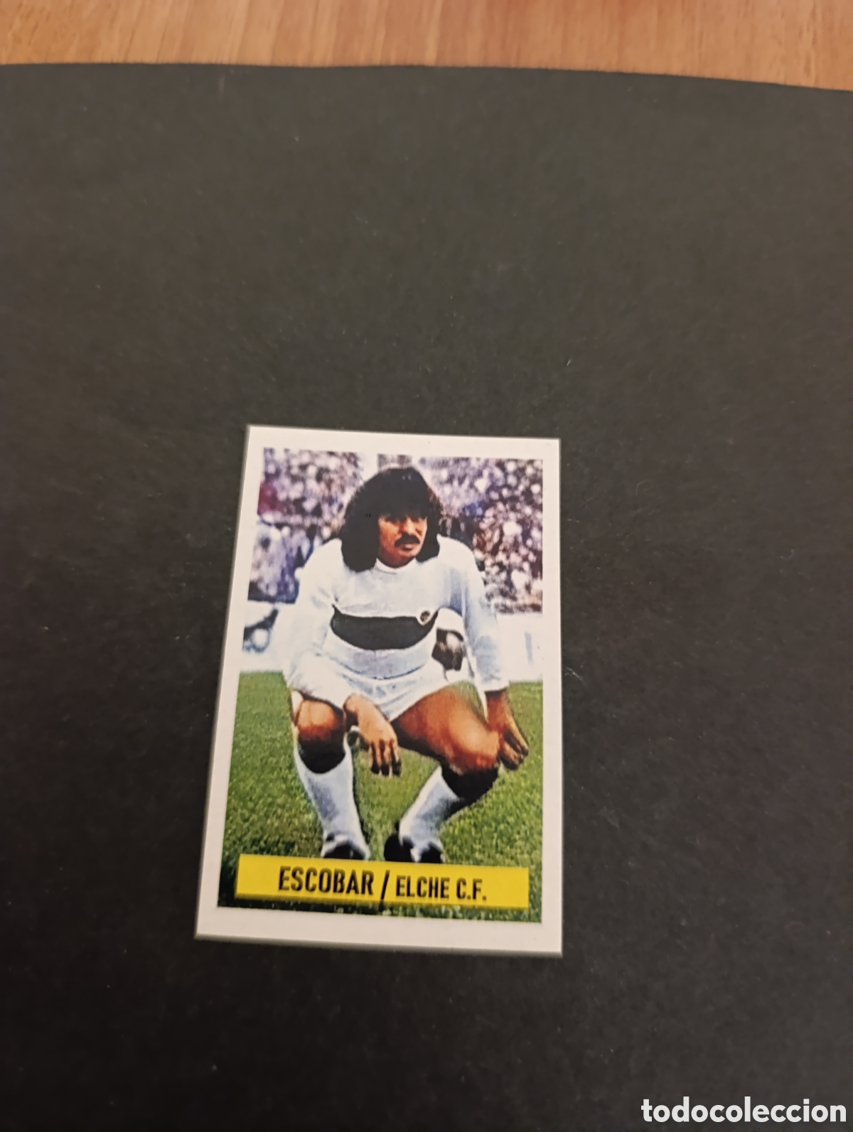 Fu&szlig;ball-Sticker: Cromo Escobar Elche Liga Este 74 75, ampliaci&oacute;n de la colecci&oacute;n