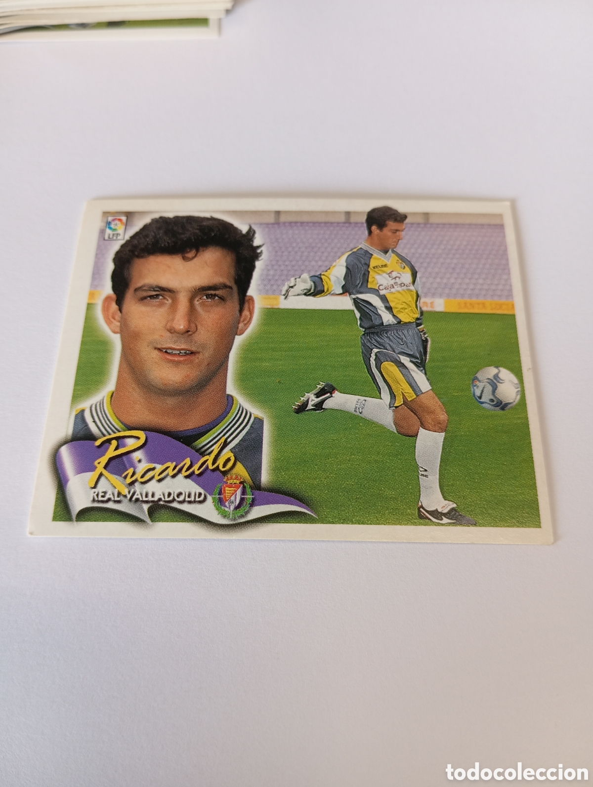Football Stickers: RICARDO Valladolid LIGA ESTE 2000 2001 PANINI 00 01 NUEVO SIN PEGAR