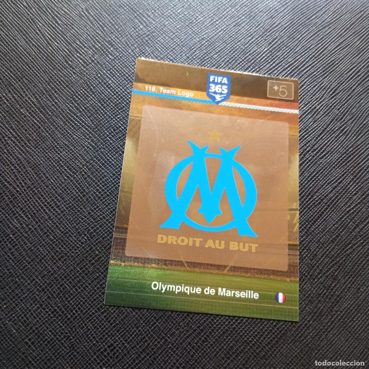 Cromos de F&uacute;tbol: 118 ESCUDO MARSELLA ADRENALYN 2015 2016 FIFA 365 CROMO FUTBOL 15 16 - A91 PG26