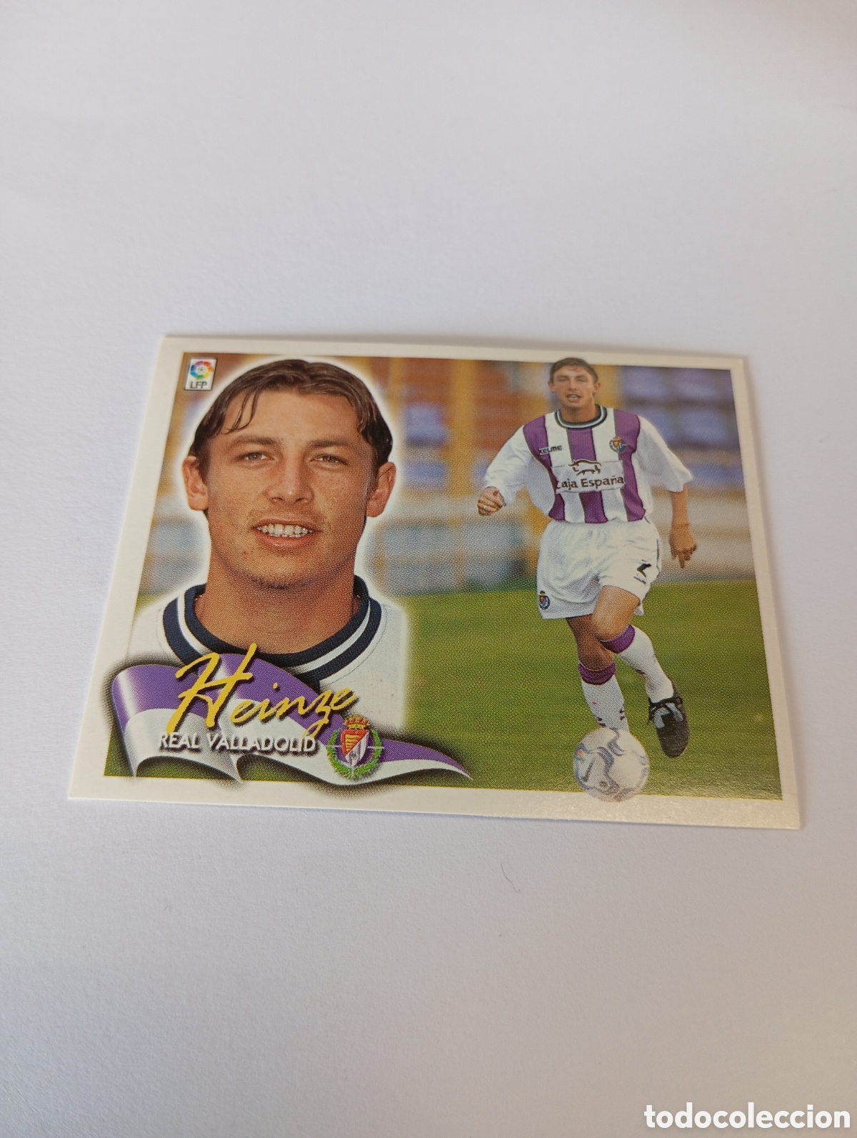 Cromos de F&uacute;tbol: HEINZE Valladolid LIGA ESTE 2000 2001 PANINI 00 01 NUEVO SIN PEGAR