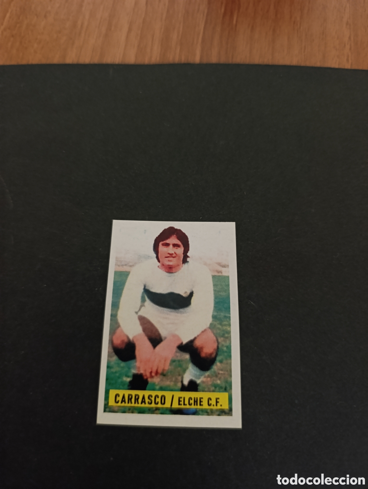 Cromos de F&uacute;tbol: Cromo Carrasco Elche Liga Este 74 75, ampliaci&oacute;n de la colecci&oacute;n