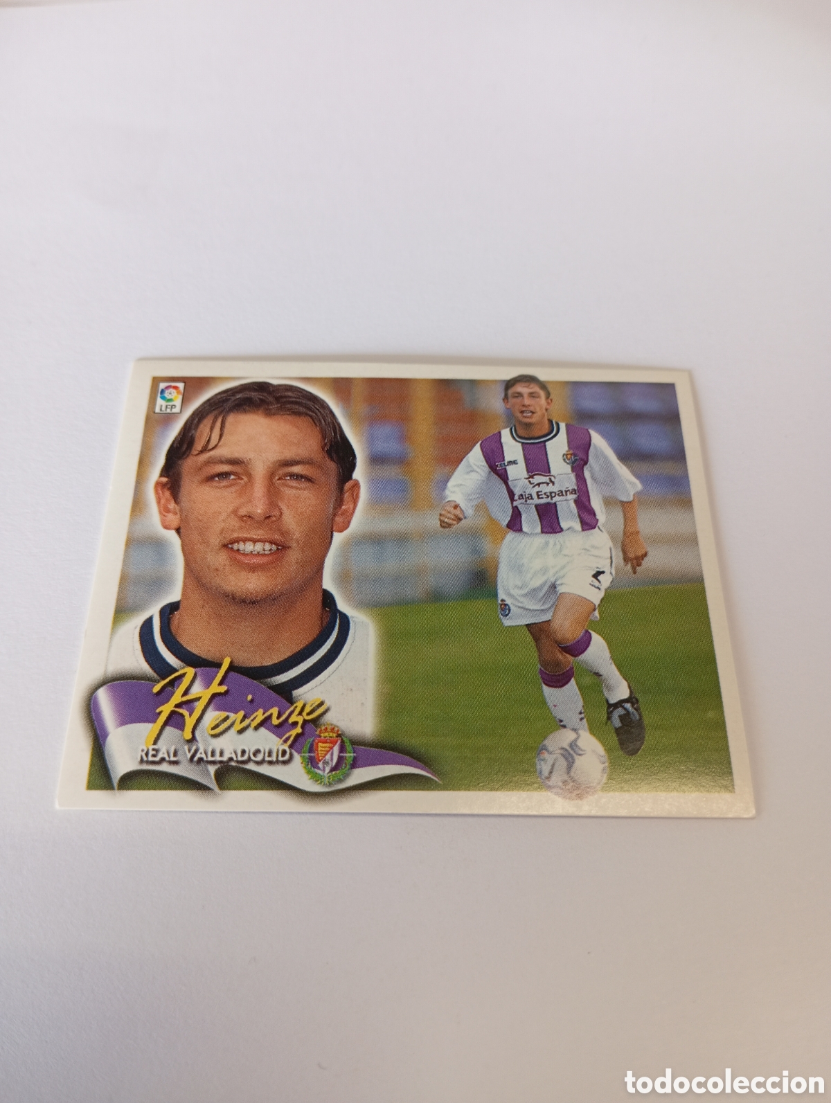 Cromos de F&uacute;tbol: HEINZE Valladolid LIGA ESTE 2000 2001 PANINI 00 01 NUEVO SIN PEGAR