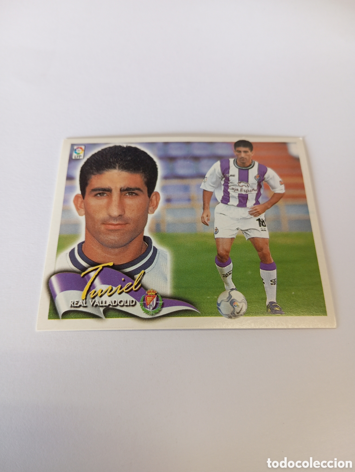 Cromos de F&uacute;tbol: TURIEL Valladolid LIGA ESTE 2000 2001 PANINI 00 01 NUEVO SIN PEGAR