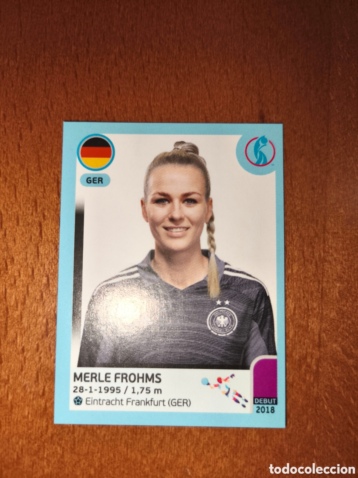 Cromos de F&uacute;tbol: Merle Frohms n&deg;116 Uefa Women's Euro 2022 Alemania
