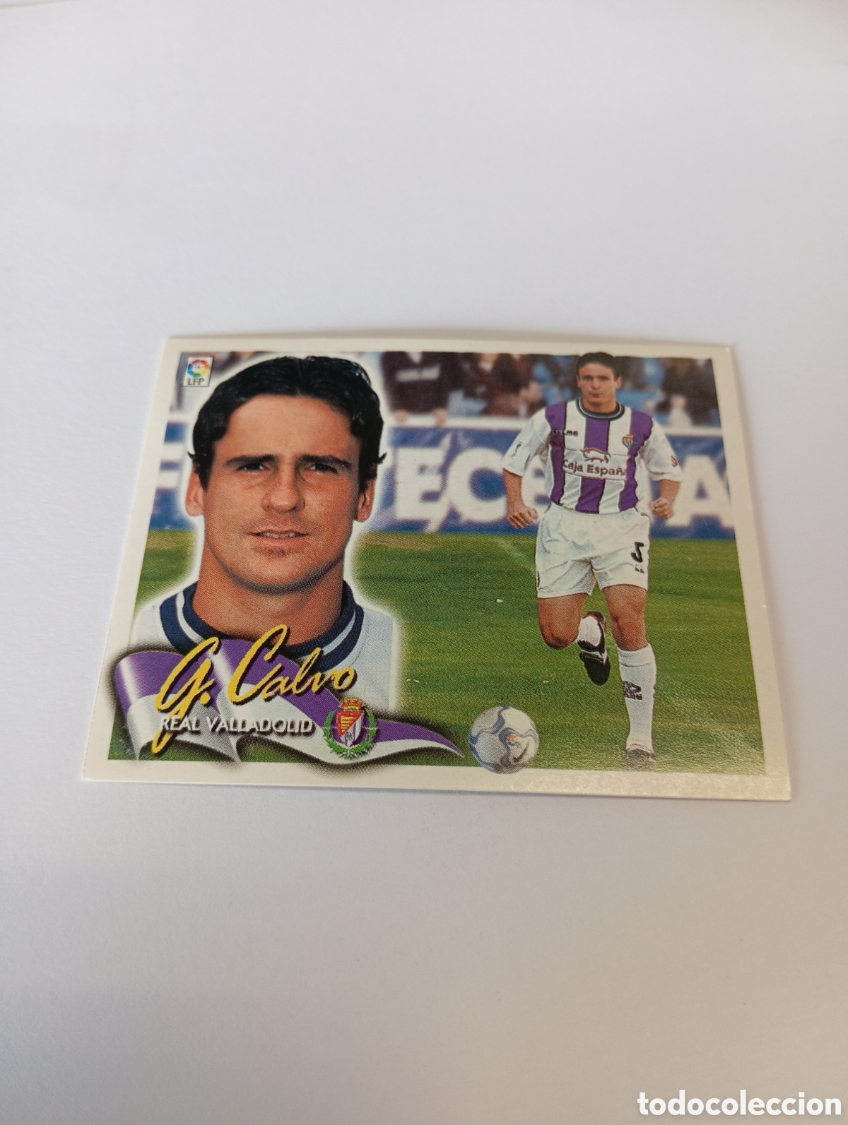 Cromos de F&uacute;tbol: GARC&Iacute;A CALVO Valladolid LIGA ESTE 2000 2001 PANINI 00 01 NUEVO SIN PEGAR