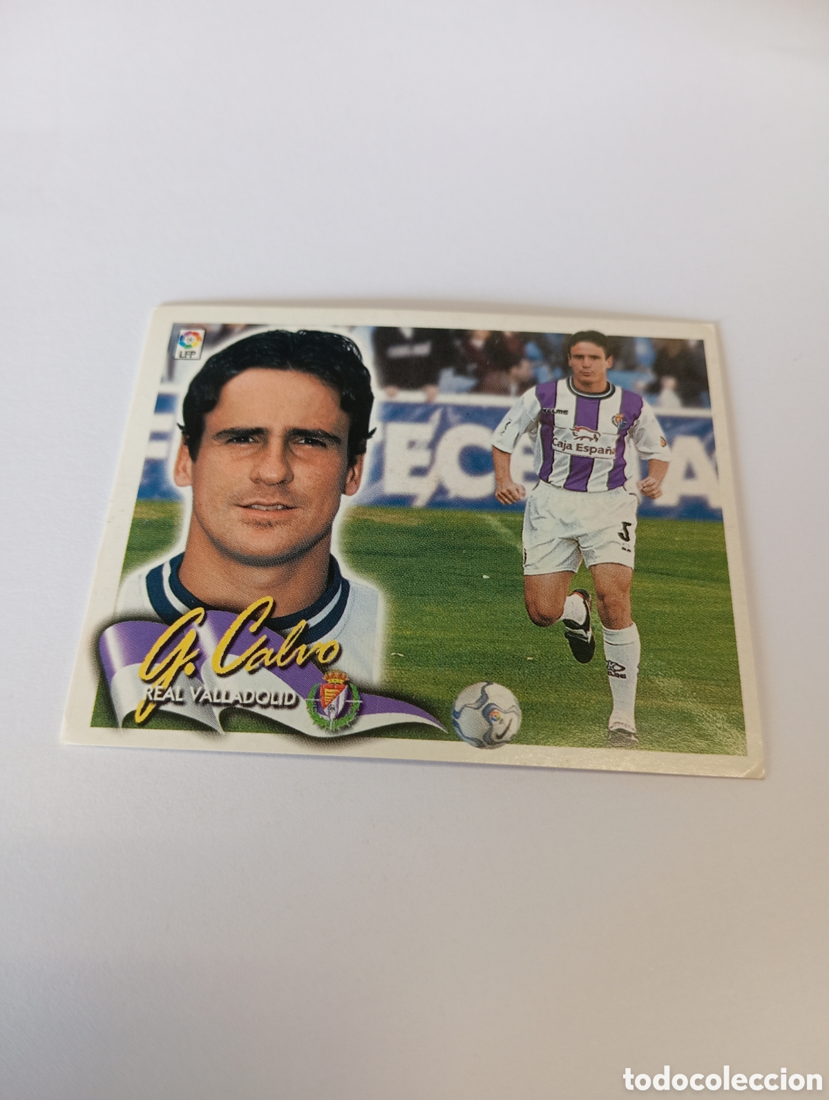 Cromos de F&uacute;tbol: GARC&Iacute;A CALVO Valladolid LIGA ESTE 2000 2001 PANINI 00 01 NUEVO SIN PEGAR
