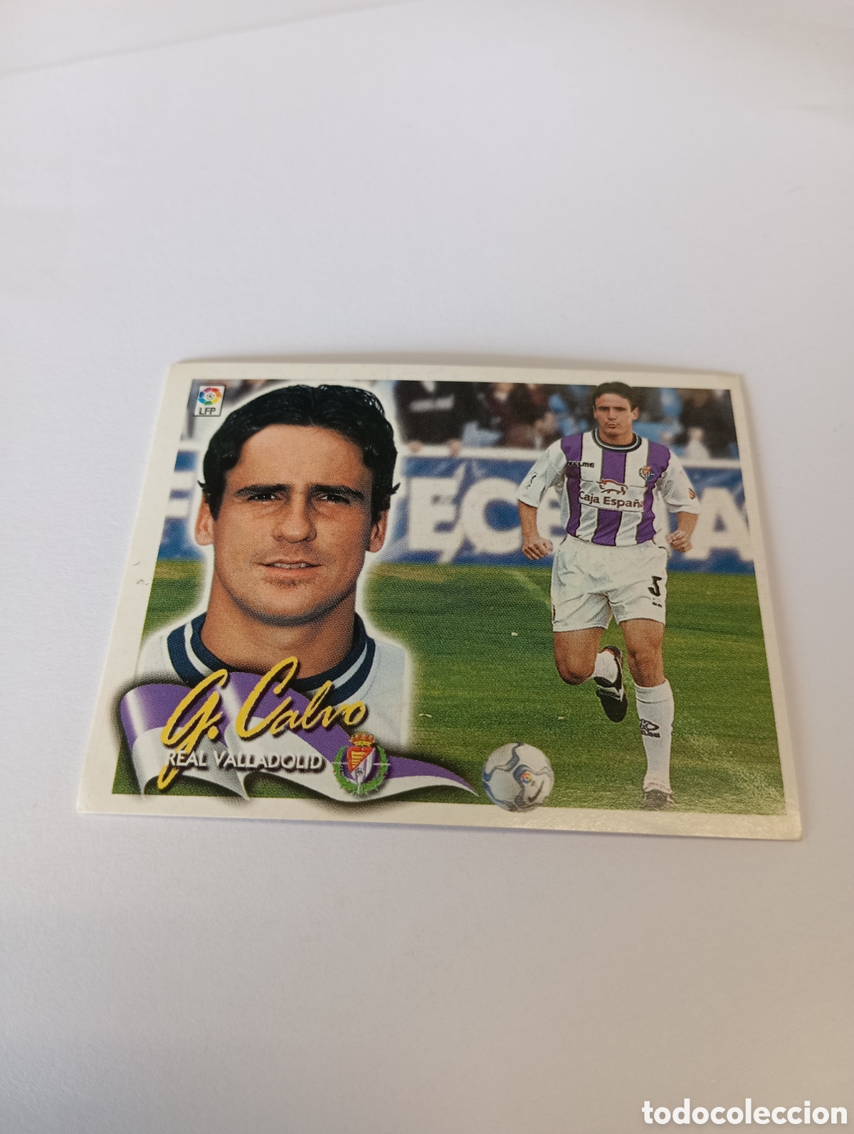 Cromos de F&uacute;tbol: GARC&Iacute;A CALVO Valladolid LIGA ESTE 2000 2001 PANINI 00 01 NUEVO SIN PEGAR