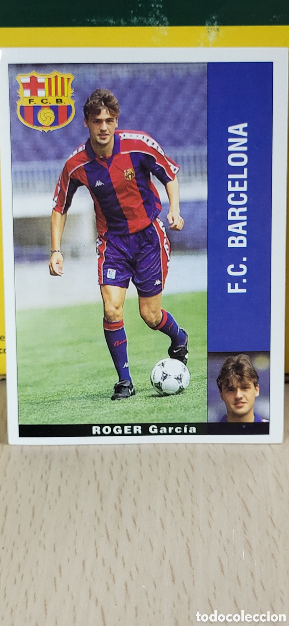 Cromos de Futebol: ROGER GARCIA F.C. BARCELONA BAR&Ccedil;A LIGA 95 96 DE FUTBOL PROFESIONAL PANINI
