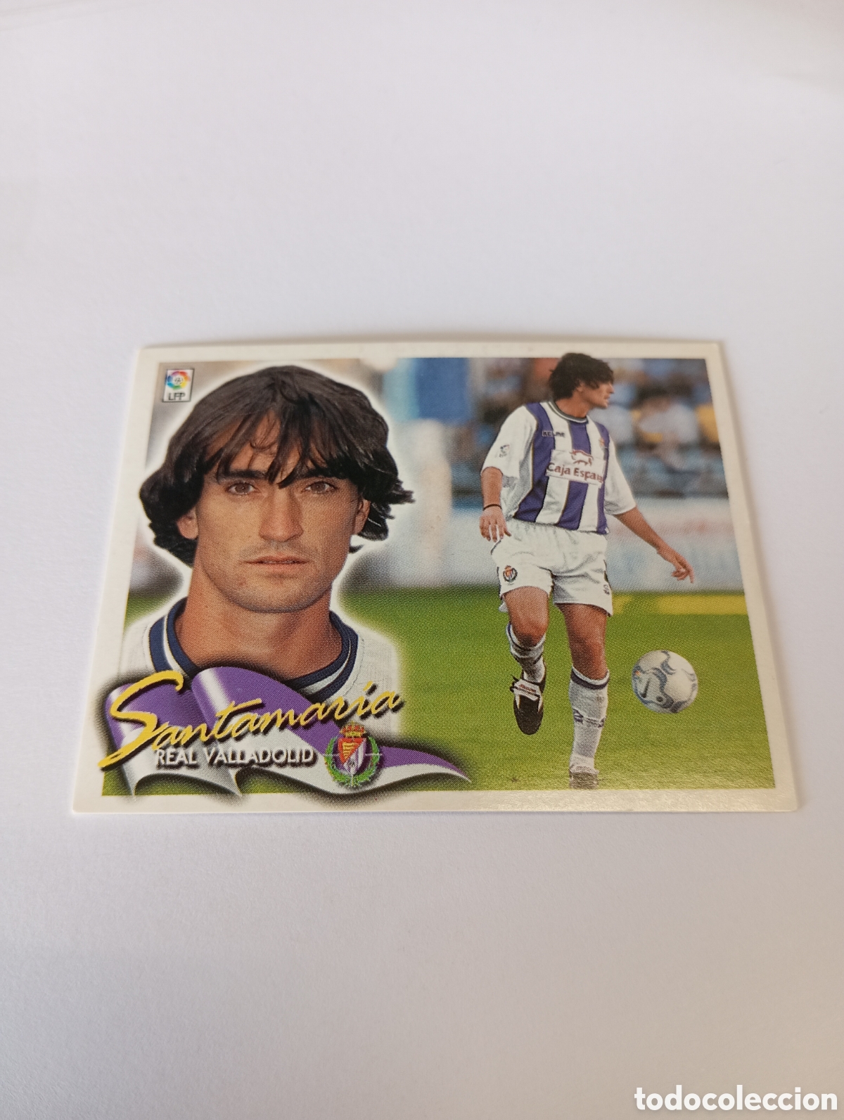 Cromos de f&uacute;tbol: SANTAMAR&Iacute;A Valladolid LIGA ESTE 2000 2001 PANINI 00 01 NUEVO SIN PEGAR