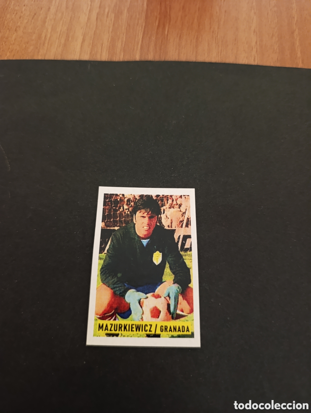 Cromos de F&uacute;tbol: Cromo Mazurkiewicz Granada Liga Este 74 75, ampliaci&oacute;n de la colecci&oacute;n