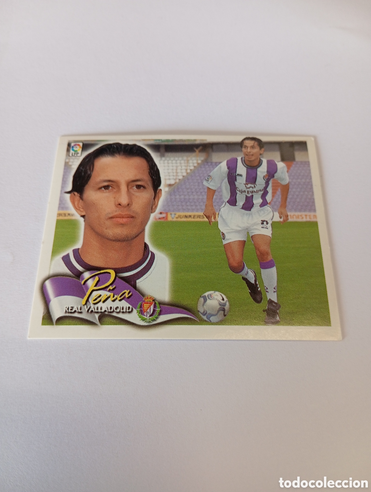 Cromos de F&uacute;tbol: PE&Ntilde;A Valladolid LIGA ESTE 2000 2001 PANINI 00 01 NUEVO SIN PEGAR