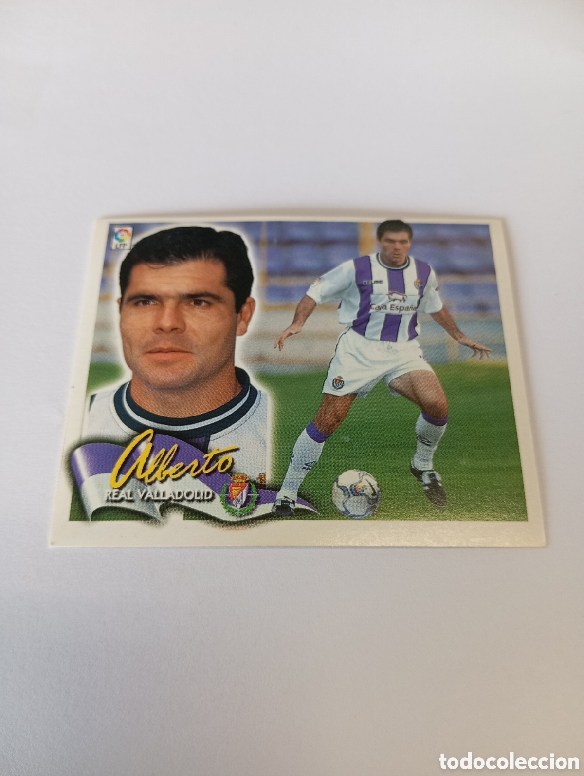 Cromos de F&uacute;tbol: ALBERTO Valladolid LIGA ESTE 2000 2001 PANINI 00 01 NUEVO SIN PEGAR