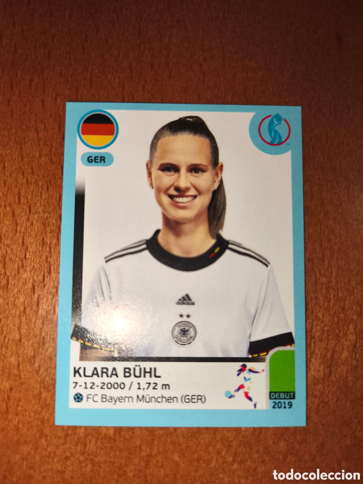Cromos de F&uacute;tbol: Klara Buhl n&deg;132 Uefa Women's Euro 2022 Alemania