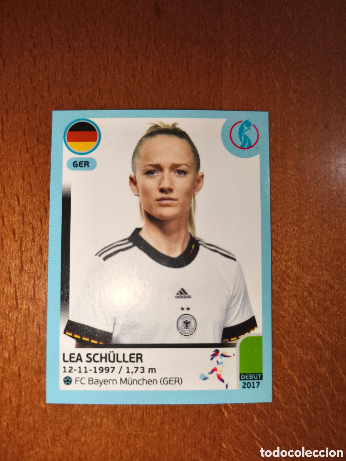 Cromos de F&uacute;tbol: Lea Schuller n&deg;133 Uefa Women's Euro 2022 Alemania