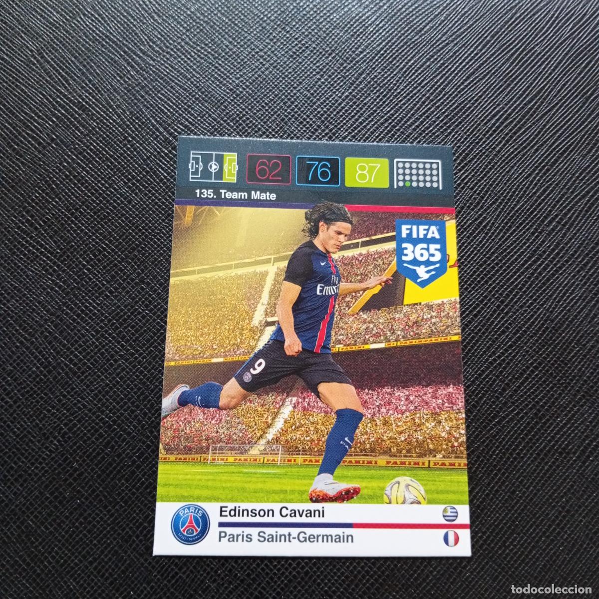 Cromos de F&uacute;tbol: 135 CAVANI PSG ADRENALYN 2015 2016 FIFA 365 CROMO FUTBOL 15 16 - A91 PG48