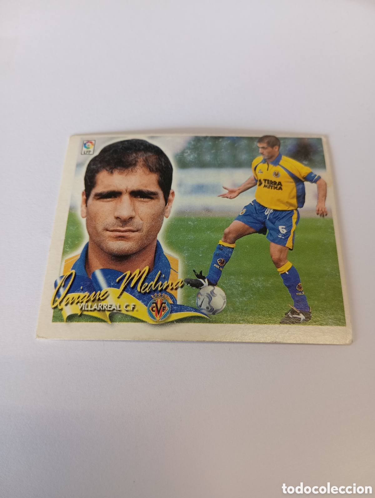 Cromos de Futebol: QUIQUE MEDINA Villarreal LIGA ESTE 2000 2001 PANINI 00 01 NUEVO SIN PEGAR