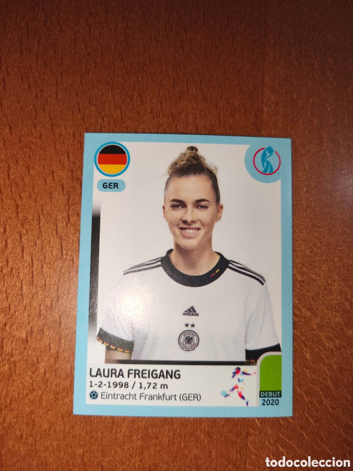Cromos de Futebol: Laura Freigang n&deg;135 Uefa Women's Euro 2022 Alemania