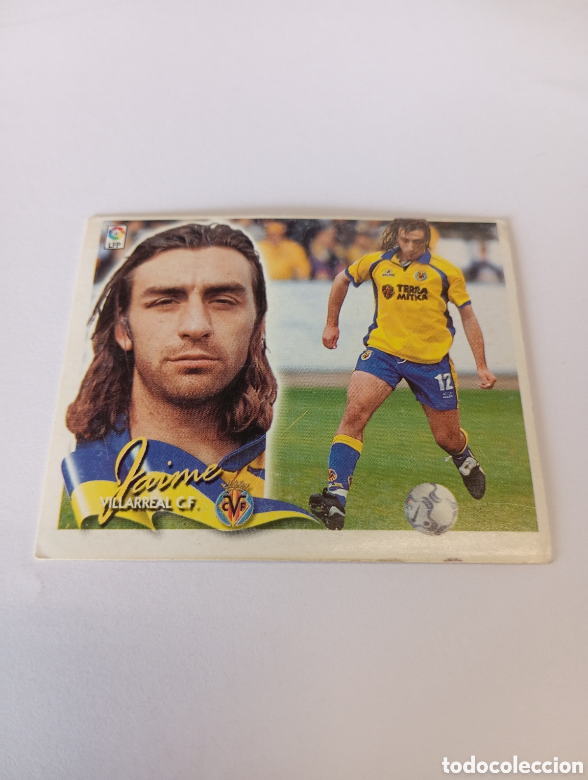 Cartes &agrave; collectionner de Football: JAIME Villarreal LIGA ESTE 2000 2001 PANINI 00 01 NUEVO SIN PEGAR