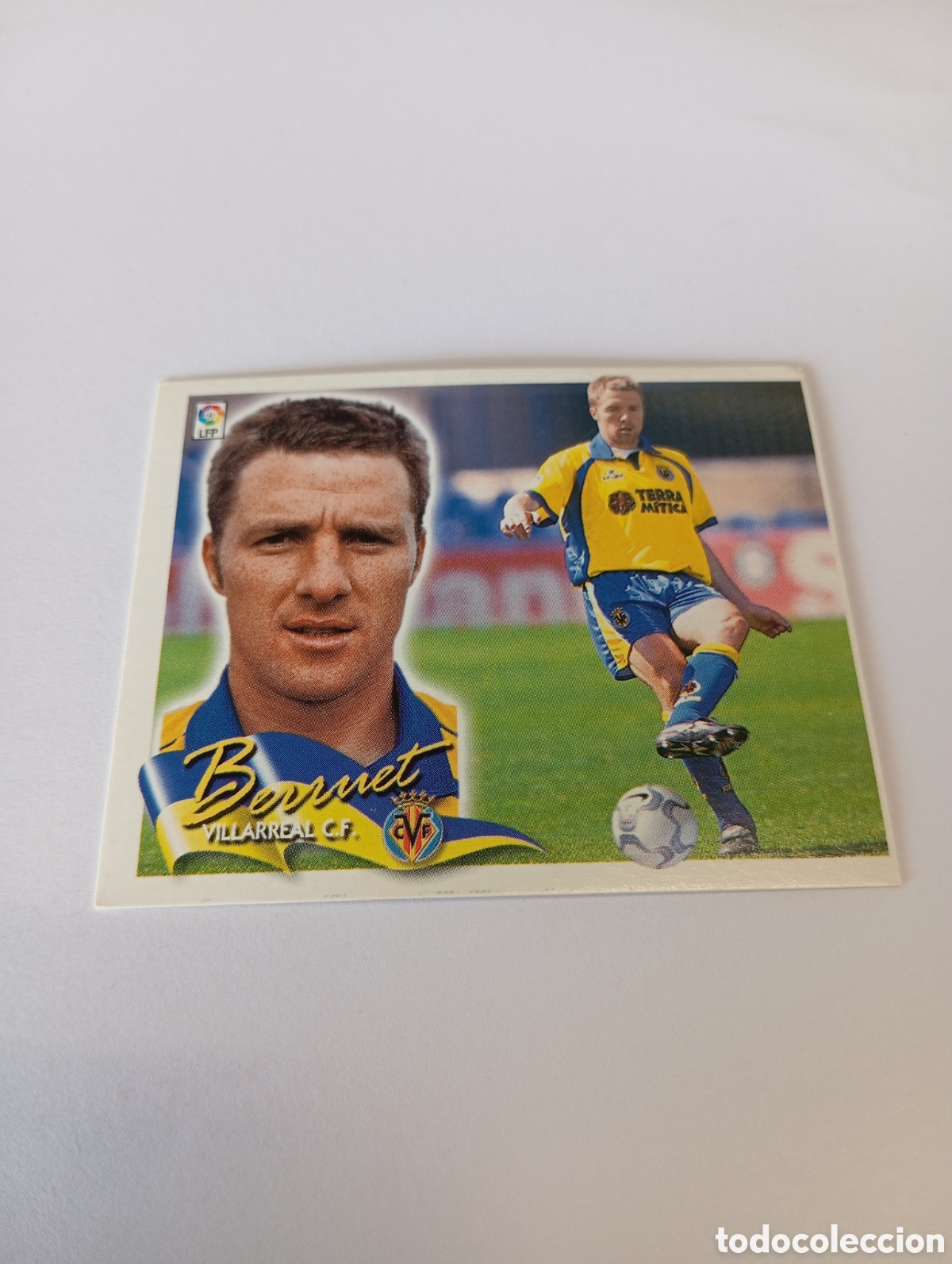 Cartes &agrave; collectionner de Football: BERRUET Villarreal LIGA ESTE 2000 2001 PANINI 00 01 NUEVO SIN PEGAR