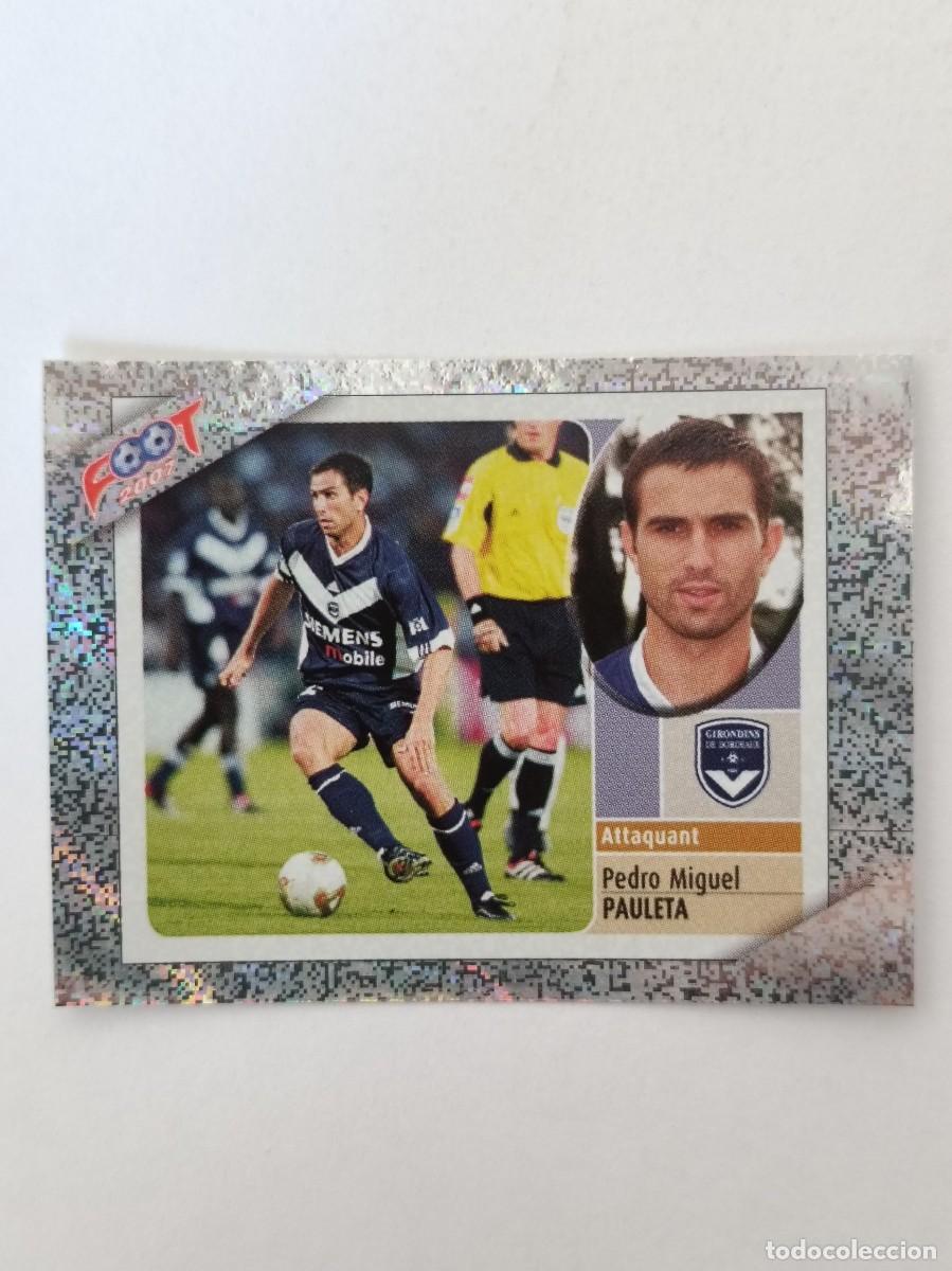Football Stickers: #19 PAULETA (BURDEOS) LIGUE 1 FOOT 2007 PANINI