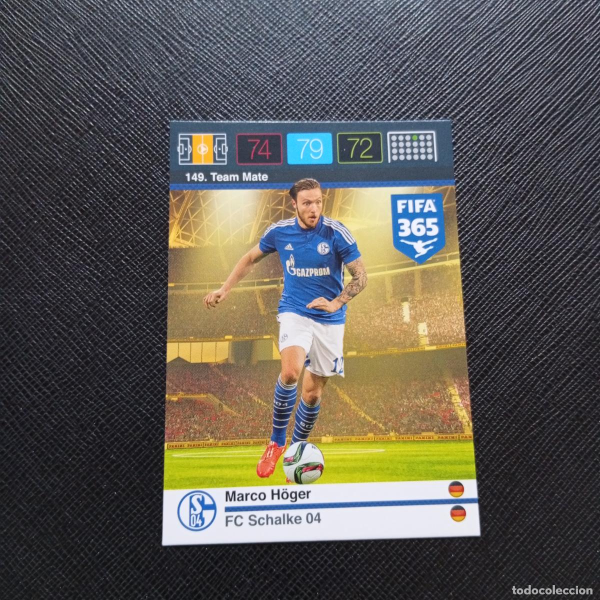 Football Stickers: 149 MARCO HOGER SCHALKER 04 ADRENALYN 2015 2016 FIFA 365 CROMO FUTBOL 15 16 - A182 PG82