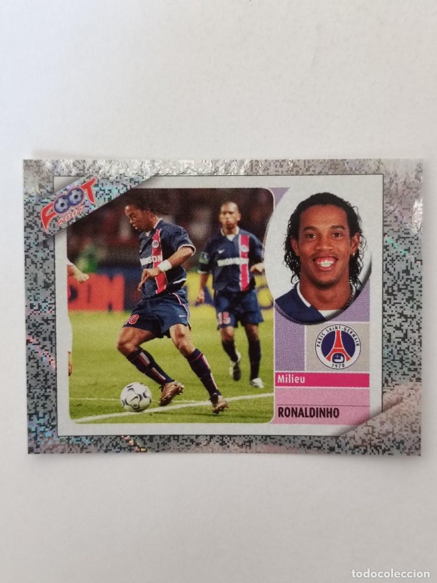 Football Stickers: #20 RONALDINHO (PARIS SAINT-GERMAINE) LIGUE 1 FOOT 2007 PANINI