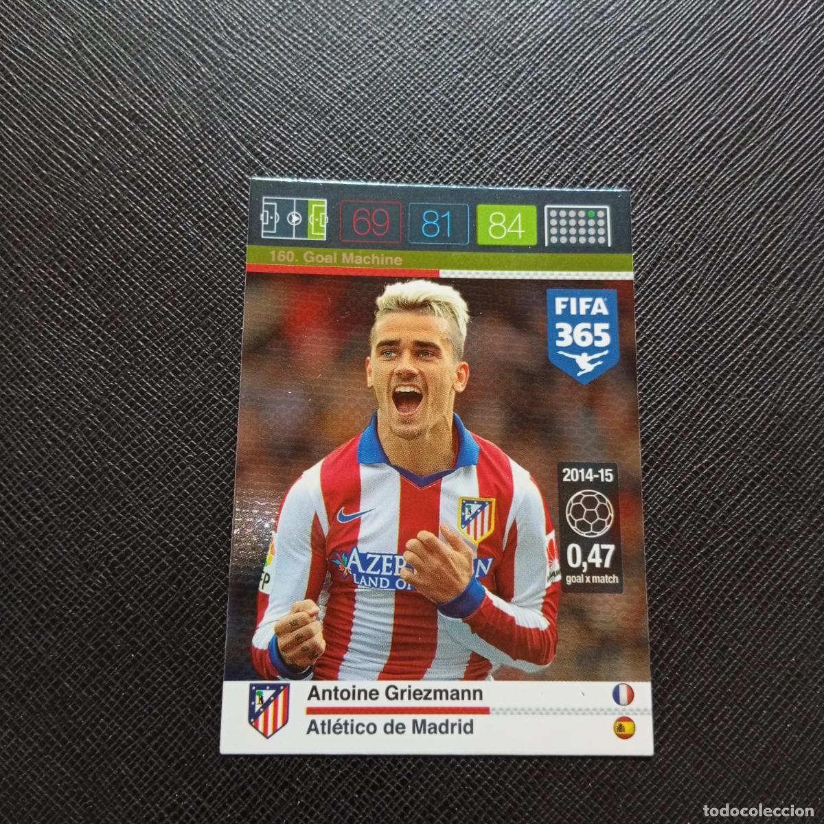 Fu&szlig;ball-Sticker: 160 GRIEZMANN AT MADRID ADRENALYN 2015 2016 FIFA 365 CROMO FUTBOL 15 16 - A182 PG100