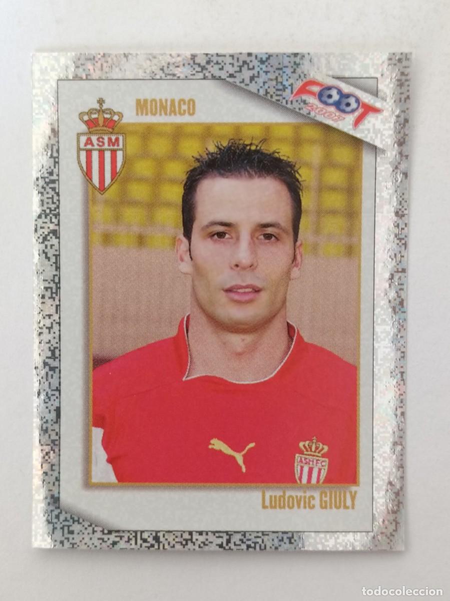 Fu&szlig;ball-Sticker: #22 LUDOVIC GIULY (MONACO) LIGUE 1 FOOT 2007 PANINI