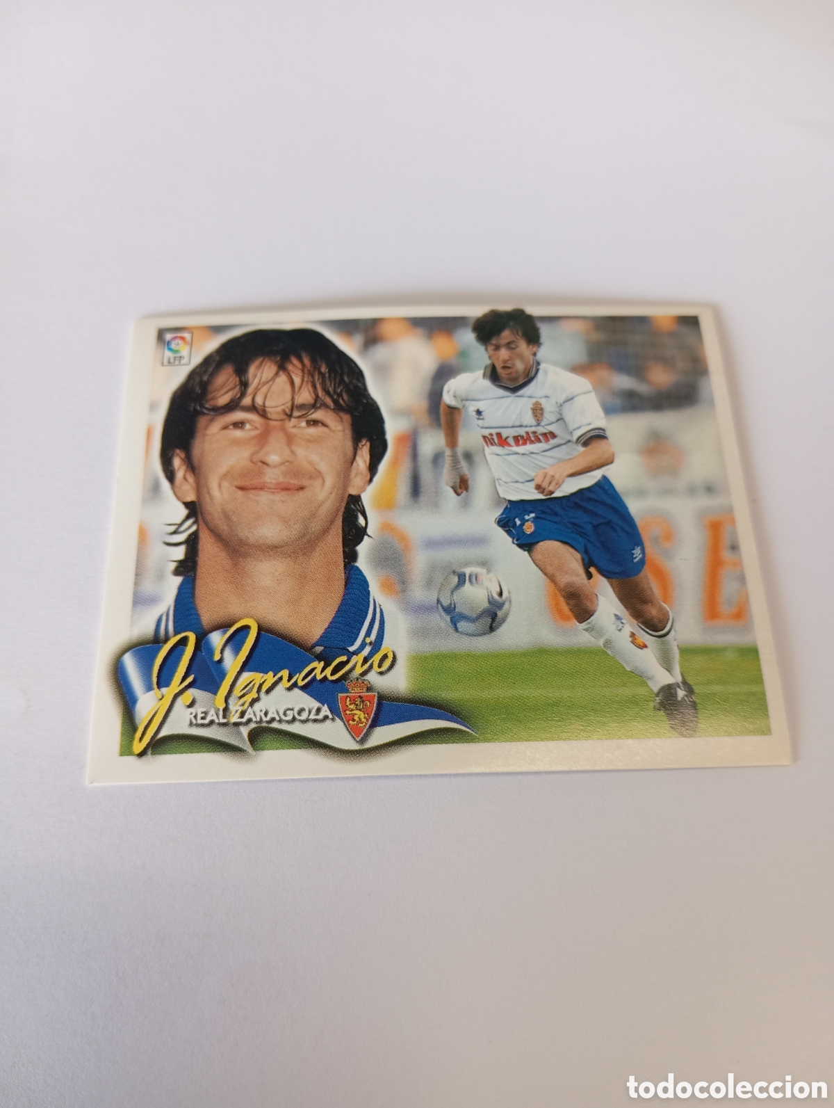 Cromos de F&uacute;tbol: JOS&Eacute; IGNACIO Zaragoza LIGA ESTE 2000 2001 PANINI 00 01 NUEVO SIN PEGAR