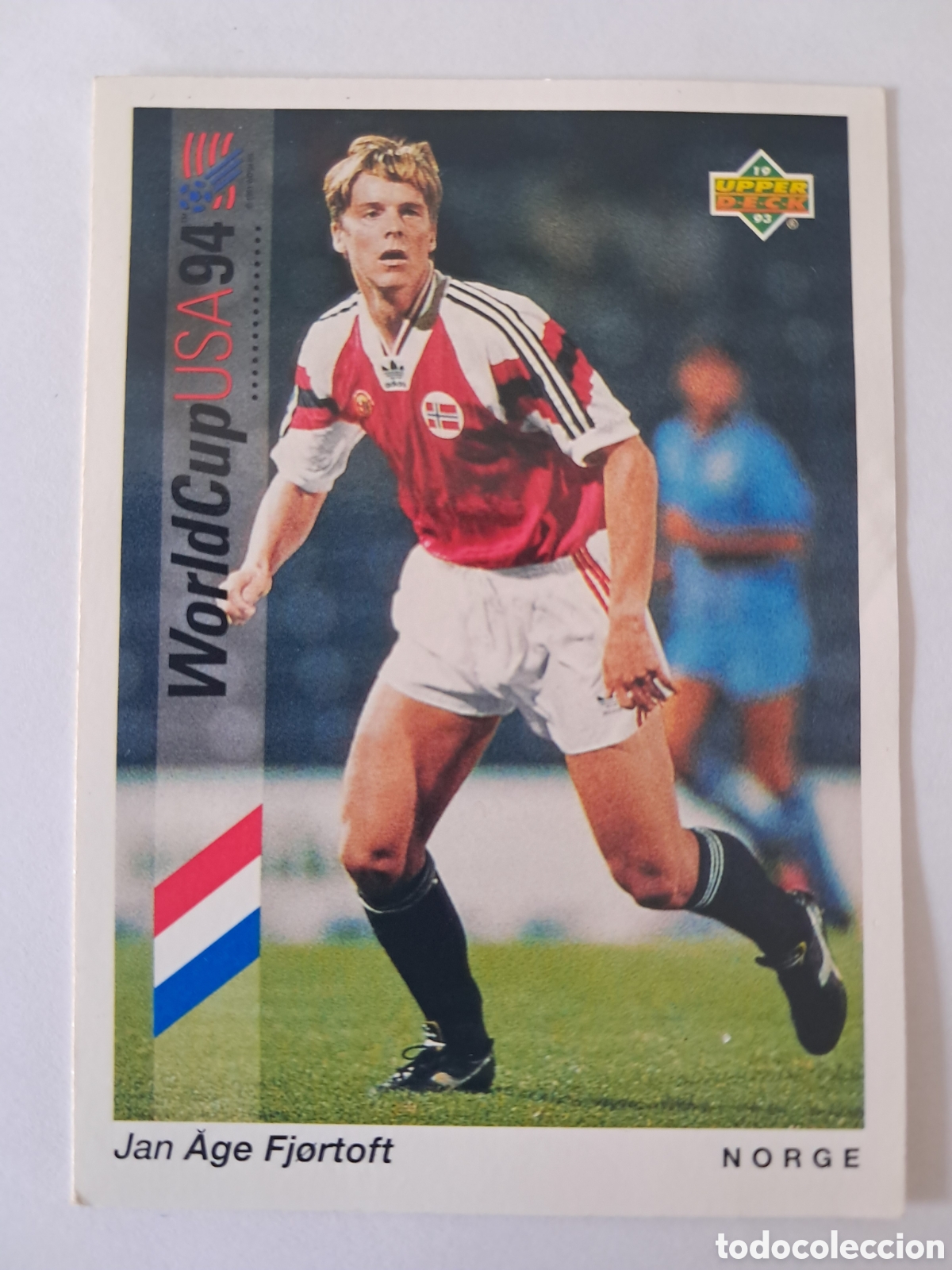 Cromos de F&uacute;tbol: 21 Fj&oslash;rtoft upper deck