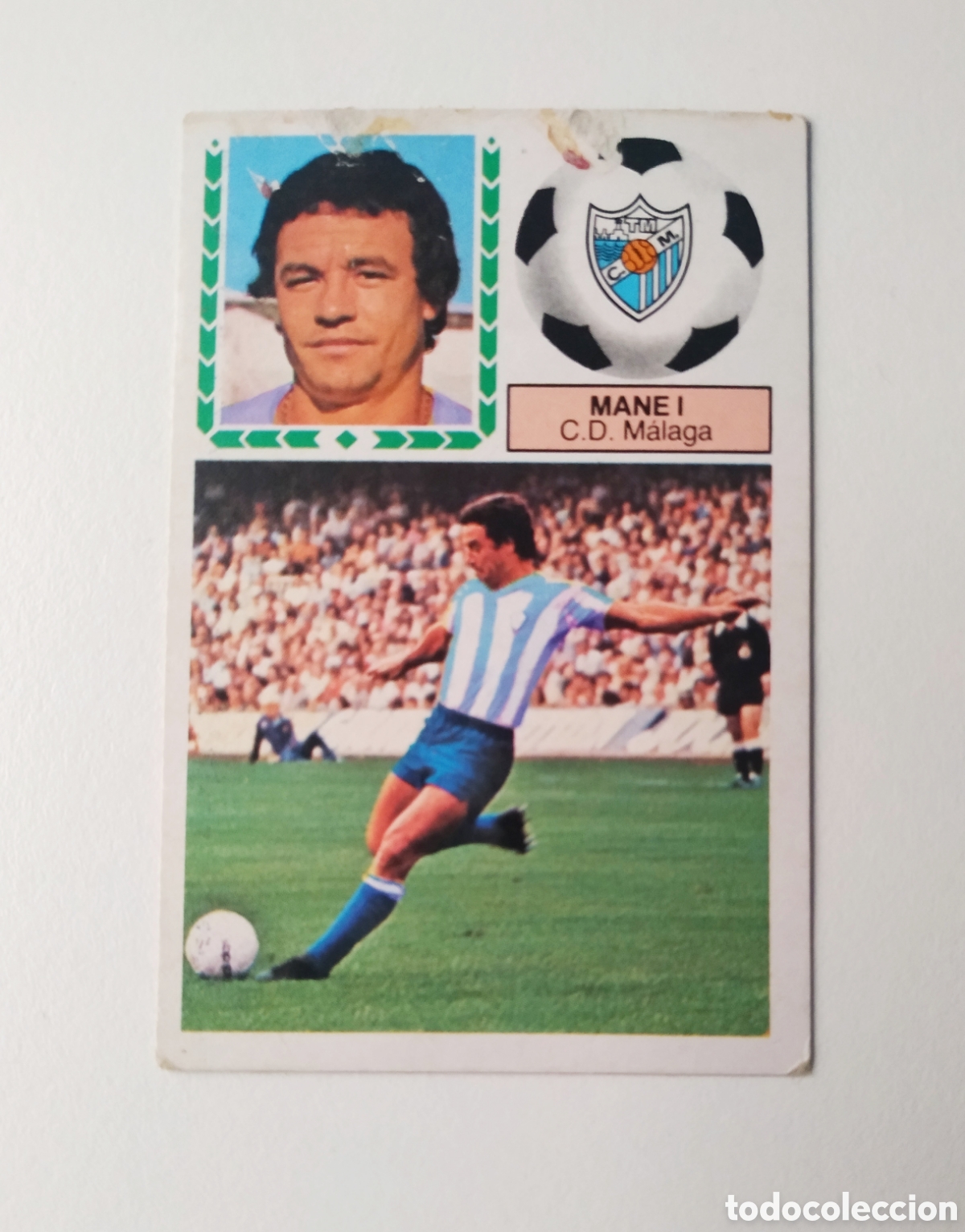 Cromos de F&uacute;tbol: Mane I, fichaje 31 m&aacute;laga 83-84, despegado