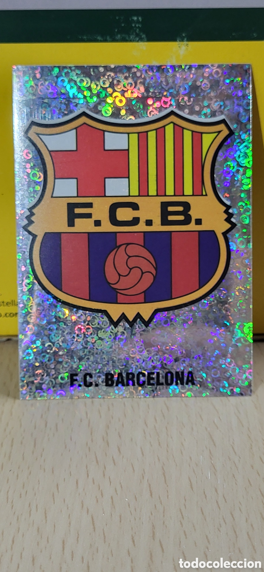 Cartes &agrave; collectionner de Football: ESCUDO F.C. BARCELONA BAR&Ccedil;A LIGA 95 96 DE FUTBOL PROFESIONAL PANINI