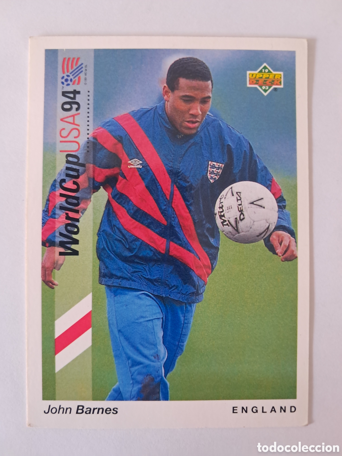 Cromos de F&uacute;tbol: 28 John Barnes upper deck