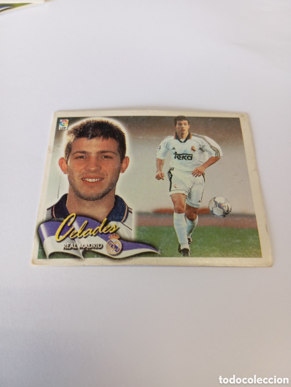Cromos de F&uacute;tbol: FICHAJE 2 CELADES LIGA ESTE 2000 2001 PANINI 00 01 NUEVO SIN PEGAR