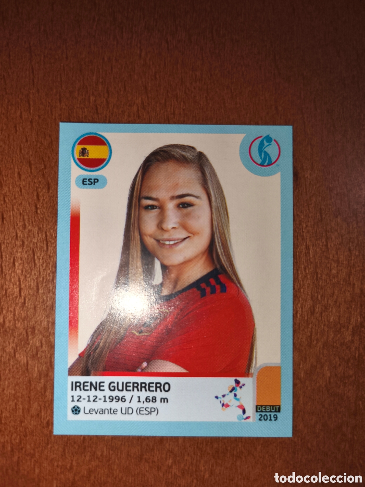 Cromos de F&uacute;tbol: Irene Guerrero n&deg;168 Uefa Women's Euro 2022 Espa&ntilde;a