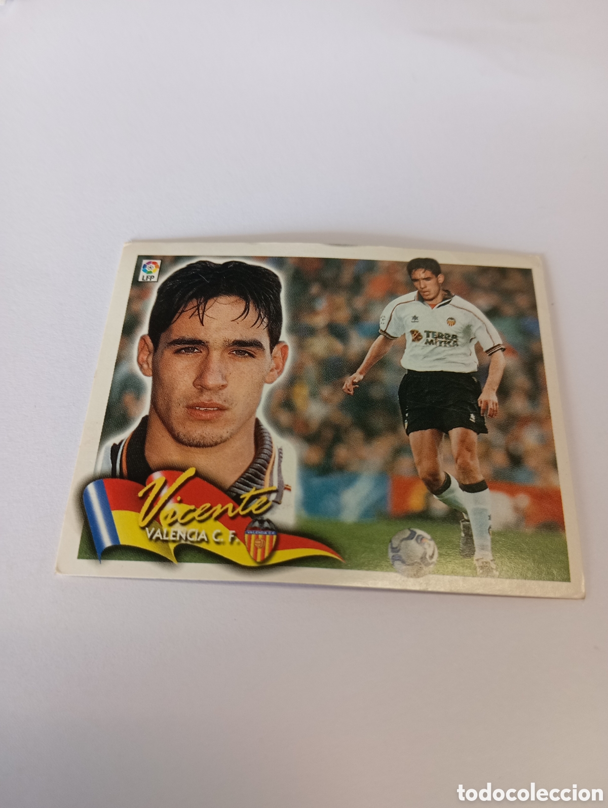 Cromos de F&uacute;tbol: FICHAJE 3 VICENTE LIGA ESTE 2000 2001 PANINI 00 01 NUEVO SIN PEGAR