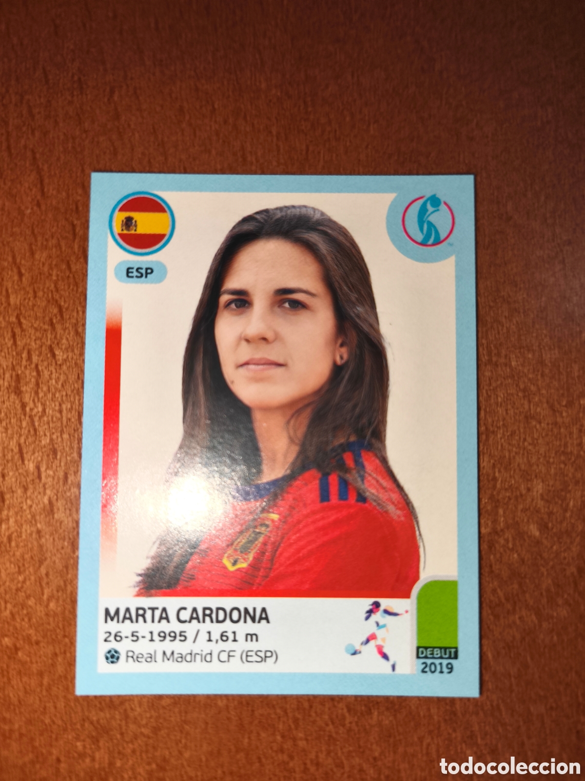 Cromos de F&uacute;tbol: Marta Cardona n&deg;172 Uefa Women's Euro 2022 Espa&ntilde;a
