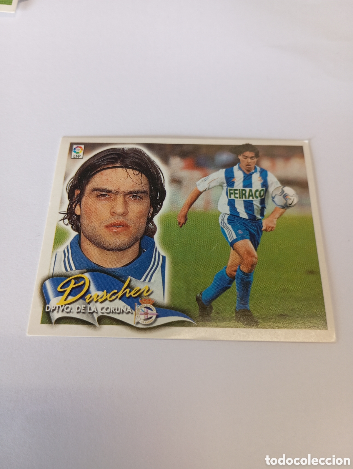 Cromos de F&uacute;tbol: FICHAJE 12 DUSCHER LIGA ESTE 2000 2001 PANINI 00 01 NUEVO SIN PEGAR