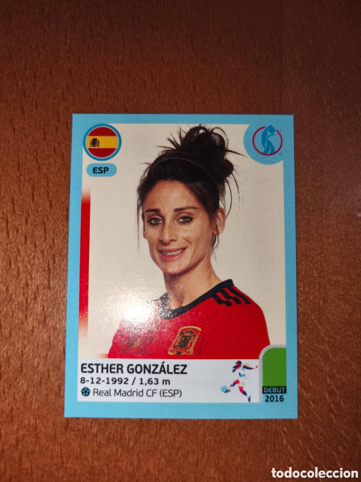 Cromos de F&uacute;tbol: Esther Gonz&aacute;lez n&deg;175 Uefa Women's Euro 2022 Espa&ntilde;a