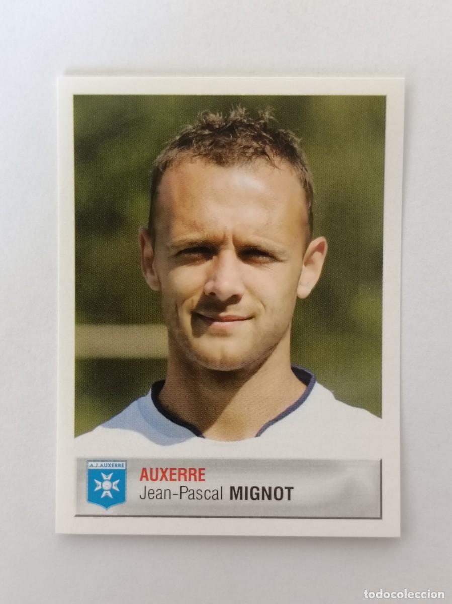 Cromos de F&uacute;tbol: #35 JEAN-PASCAL MIGNOT (AUXERRE) LIGUE 1 FOOT 2007 PANINI