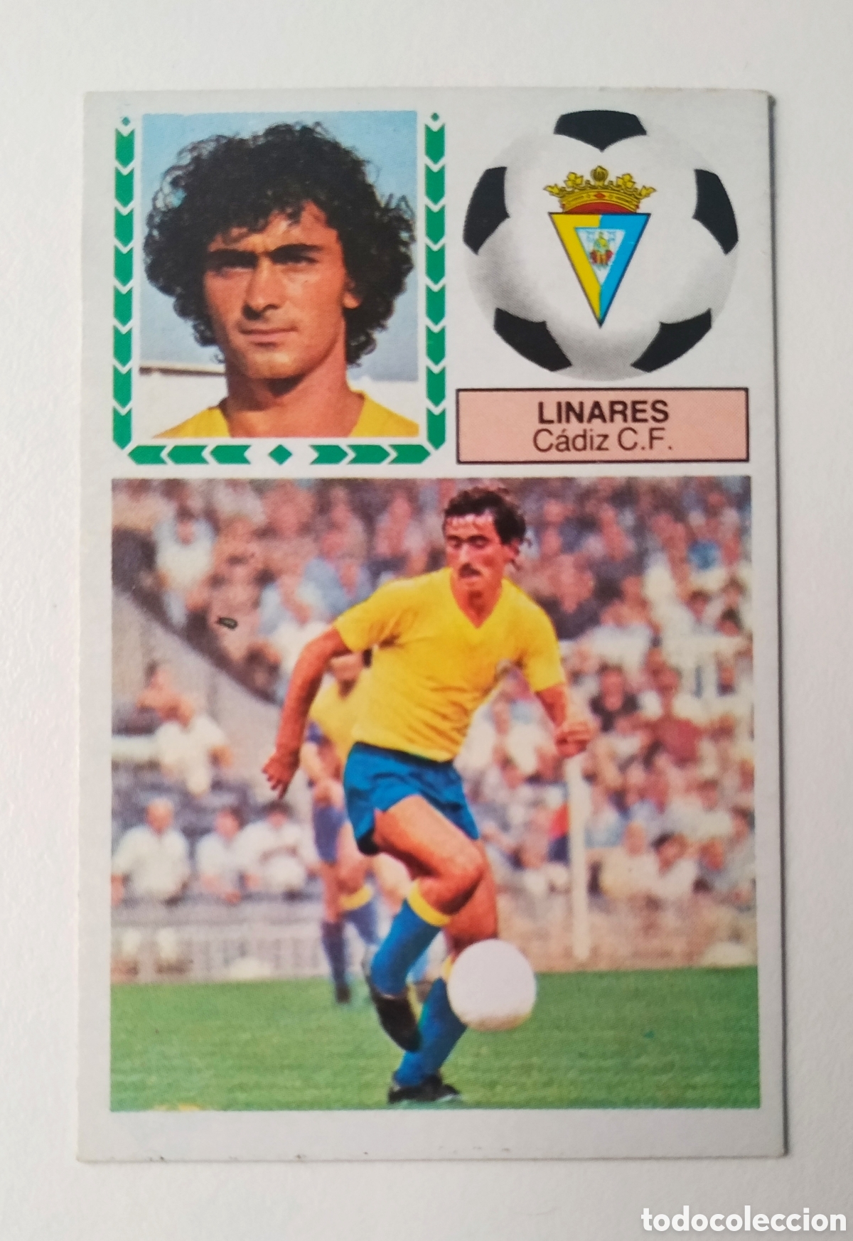 Cromos de F&uacute;tbol: Linares 83/84, baja del C&aacute;diz, ediciones ESTE