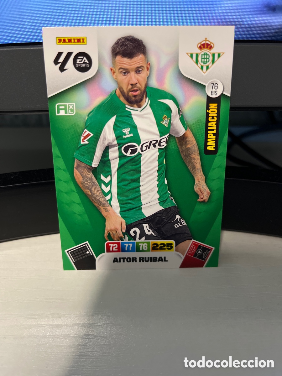 Cromos de F&uacute;tbol: Aitor ruibal Betis ampliaci&oacute;n adrenalyn 2025/26