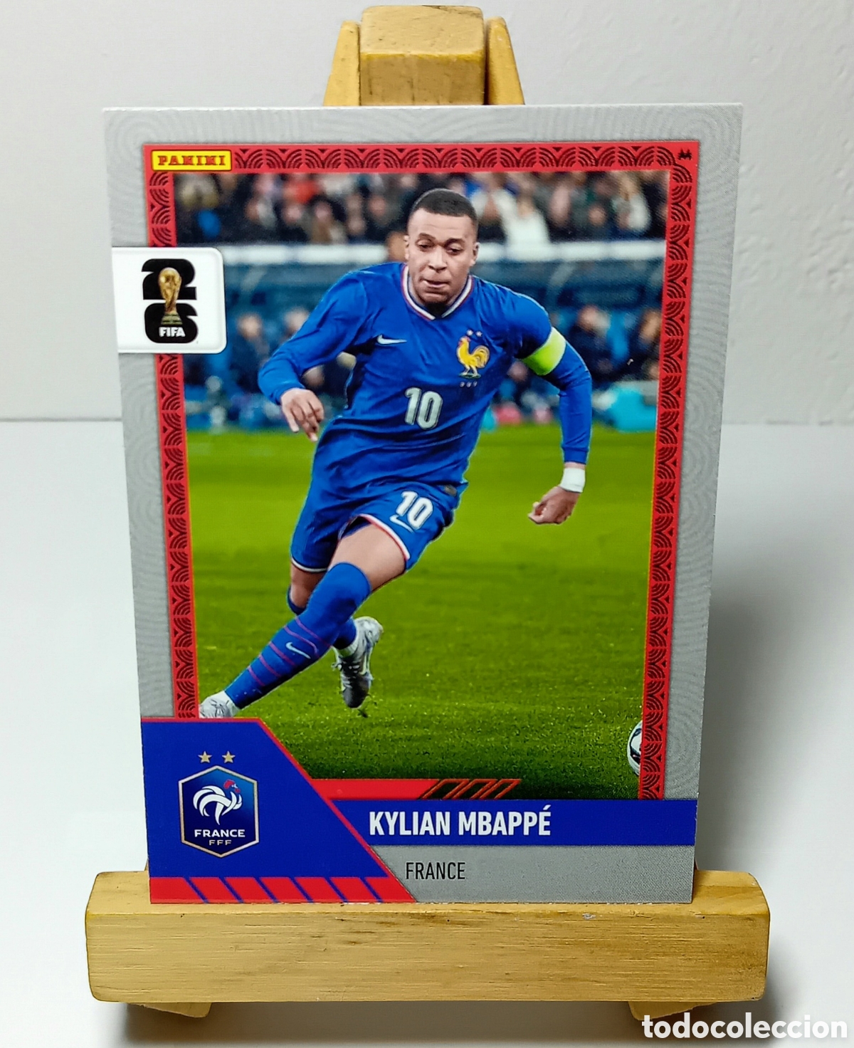 Cromos de F&uacute;tbol: KYLIAN MBAPP&Eacute; 2026 FRANCIA MONOPOLY PRIZM PANINI.