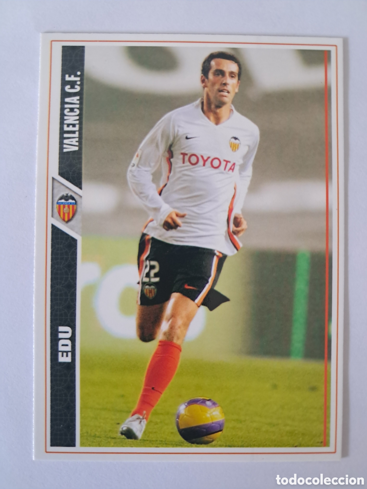 Cromos de F&uacute;tbol: 97 Edu Valencia mundicromo