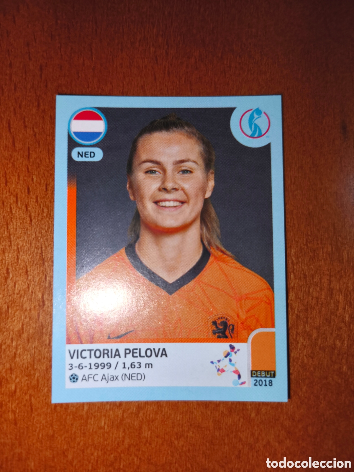 Cromos de F&uacute;tbol: Victoria Pelova n&deg;212 Uefa Women's Euro 2022 Holanda