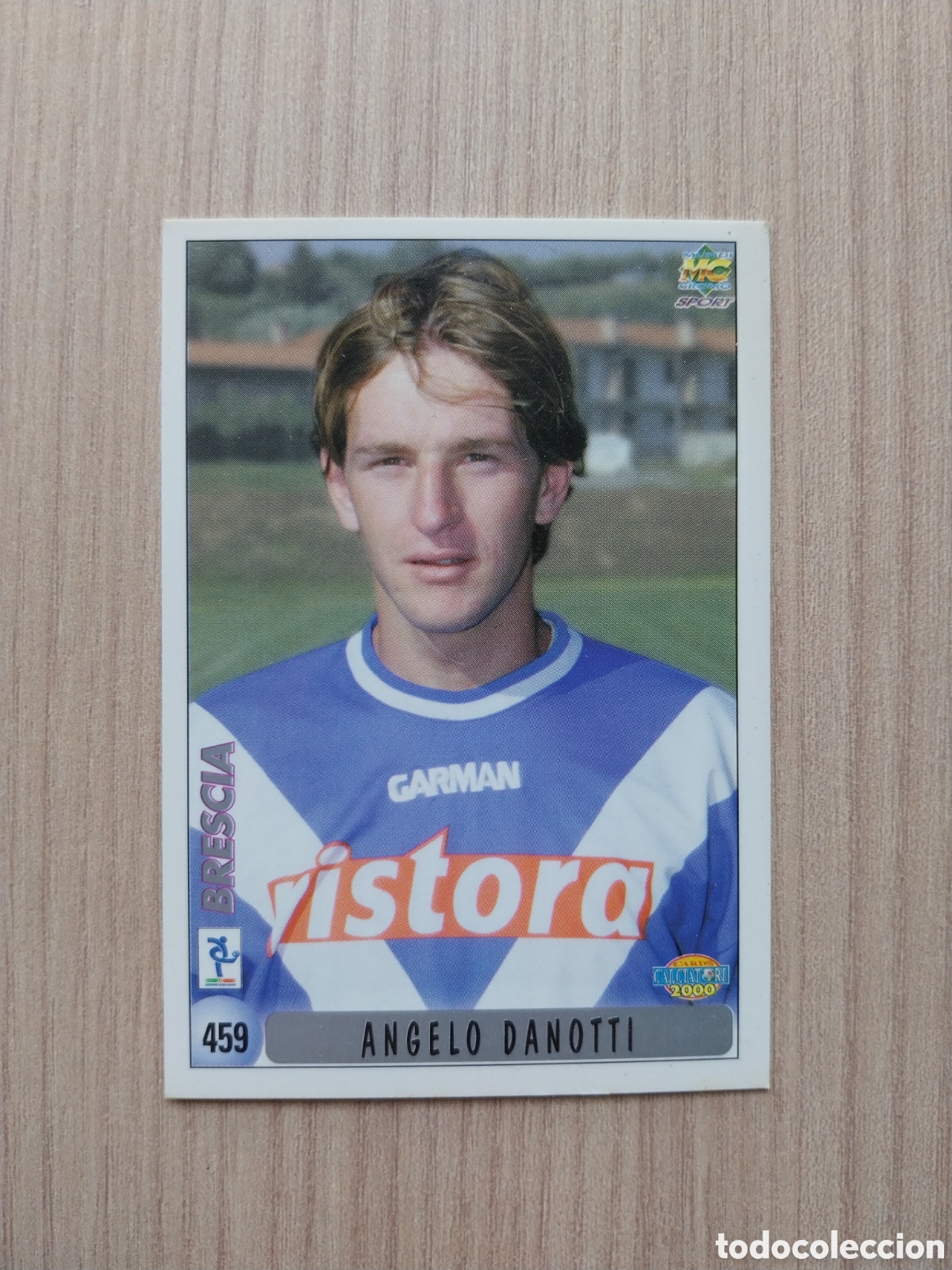 Cromos de F&uacute;tbol: ANGELO DANOTTI MASSIMILIANO CAPUTO N&deg; 459 FICHAJE CALCIATORI 1999 2000 99 00 BRESCIA MUNDICROMO