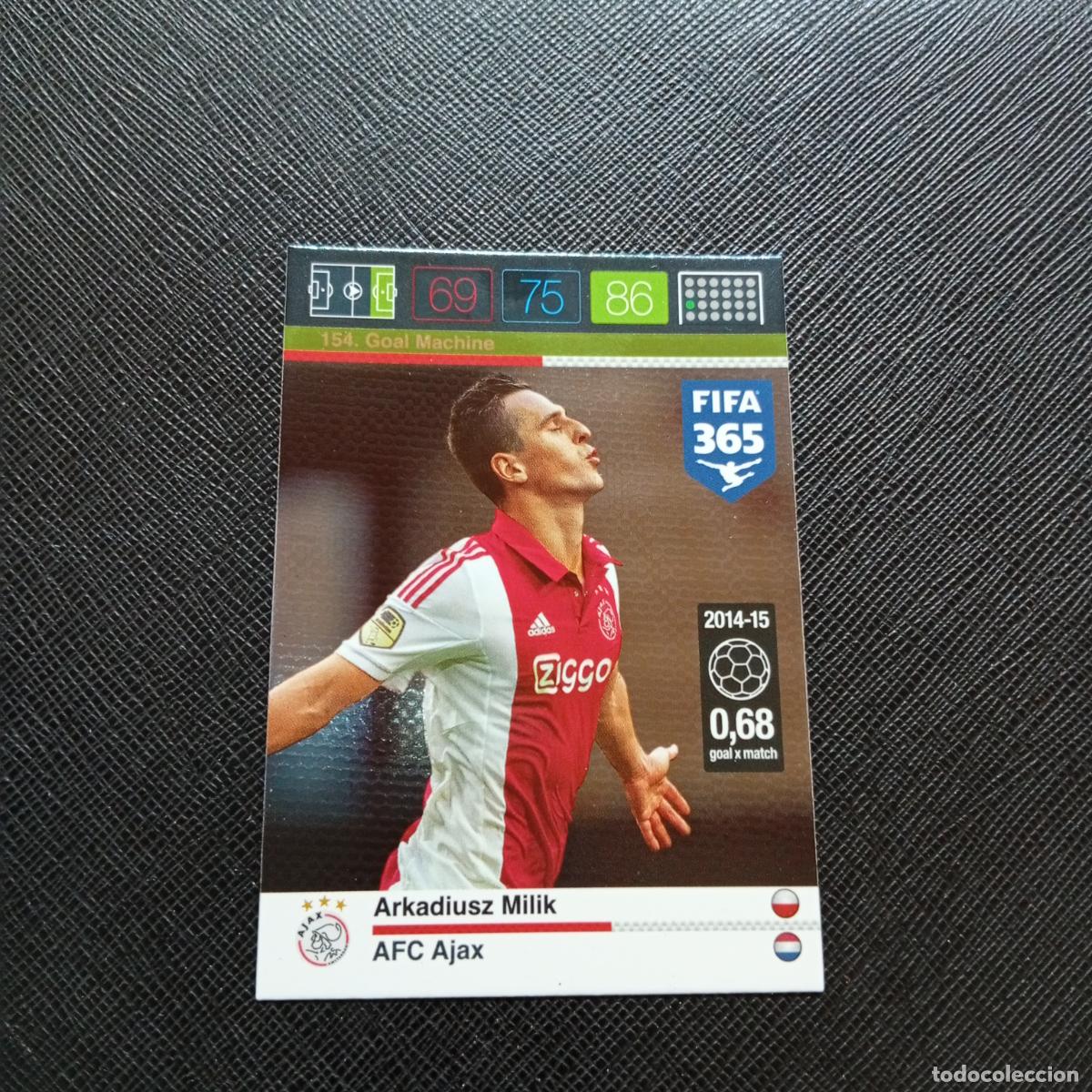 Cromos de F&uacute;tbol: 154 MILIK AJAX ADRENALYN 2015 2016 FIFA 365 CROMO FUTBOL 15 16 - A182 PG190