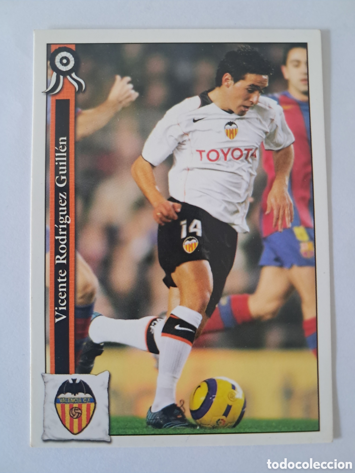 Cromos de F&uacute;tbol: 183 Vicente Mundicromo