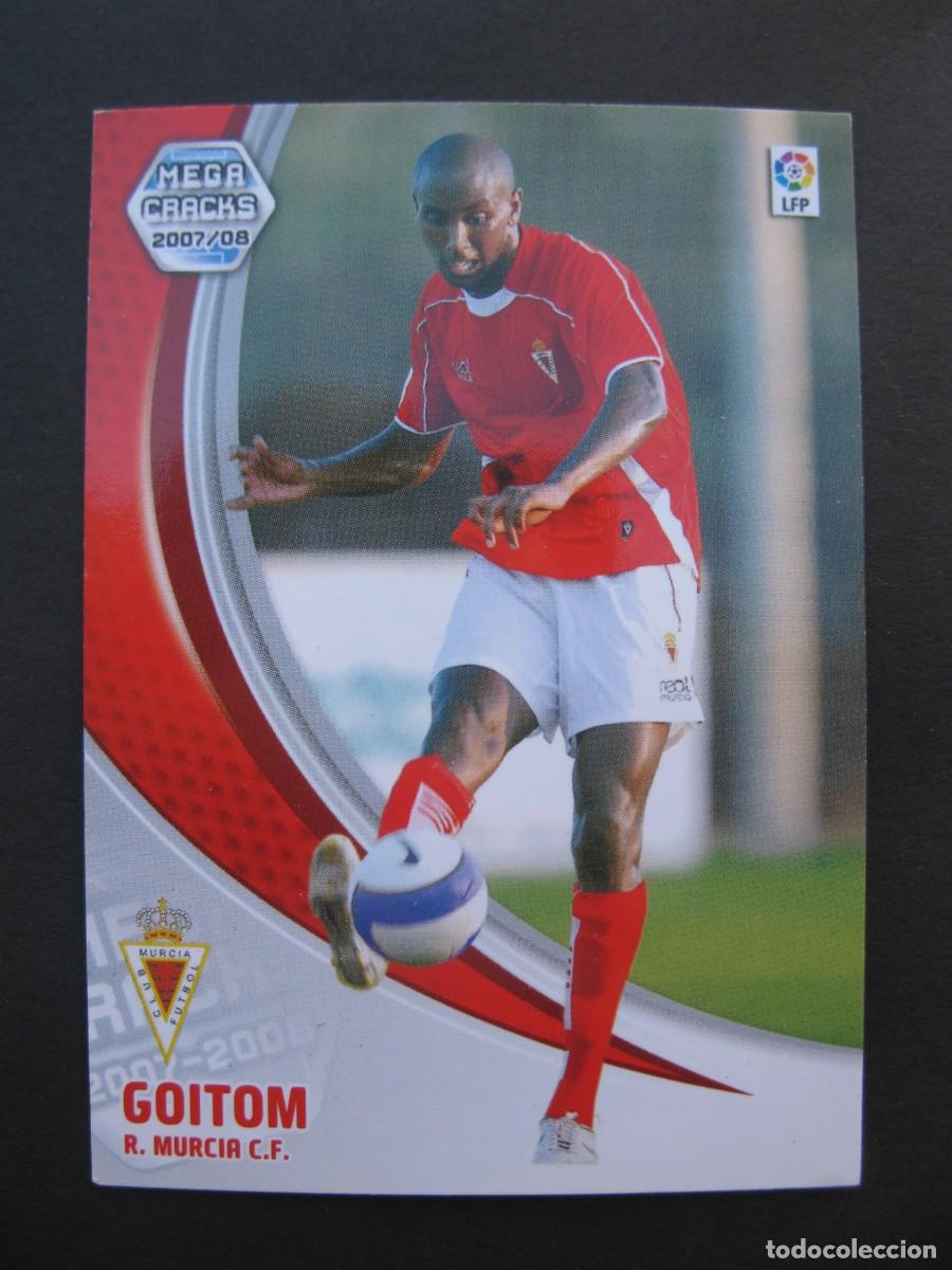 Cromos de F&uacute;tbol: GOITOM (R. MURCIA C.F.) - N&ordm; 215 - MEGACRACKS 2007-2008 - PANINI - 07-08.